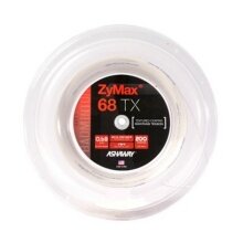 Ashaway Badmintonsaite Zymax 68 TX weiss 200m Rolle