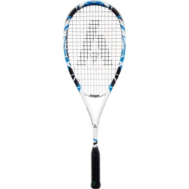 Ashaway Squashschläger Powerkill Meta ZX 135g/kopflastig weiss - besaitet -