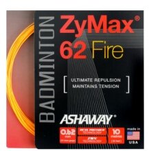 Besaitung mit Ashaway Zymax 62 Fire orange