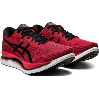 Asics Laufschuhe GlideRide (Dämpfung) rot/schwarz Herren