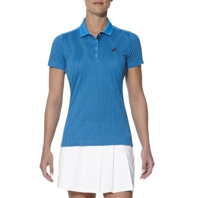 Asics Tennis-Polo GPX blau Damen