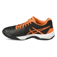 Asics Tennisschuhe Gel Resolution 7 Allcourt schwarz/orange Kinder