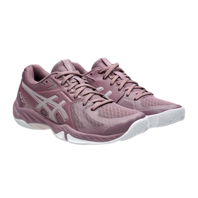 Asics Indoorschuhe Blade FF (Squash- und Badminton-Schuh) 2024 mauverose Damen