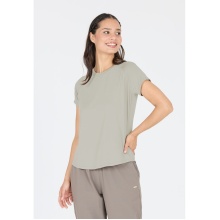 Athlecia Sport-/Freizeitshirt Yoga Gaina S/S Tee (angenehmes Tragegefühl) khakigrün Damen