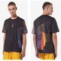 Australian Tennis Tshirt Jersey Chaos (Baumwolle) schwarz/bunt Herren