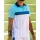 Australian Tennis-Polo Ace Stripes #20 weiss/hellblau Herren