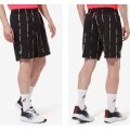 Australian Tennishose Short Stripes in Ace kurz schwarz Herren