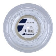 Babolat Tennissaite RPM Hurricane (Haltbarkeit+Spin) weiss 200m Rolle