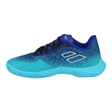 Babolat Badmintonschuhe Shadow Tour 5 (Stabilität) blau/grün Herren