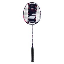 Babolat Badmintonschläger X Act 83g/kopflastig/flexibel dunkelblau/pink - besaitet -