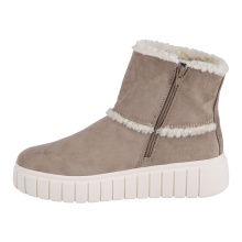 Bagatt Winterstiefel Piper Revo (mit seitlichen Reissverschluss und Innenfutter) beige/offwhite Damen