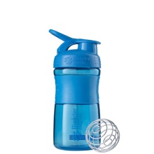 BlenderBottle Trinkflasche Sportmixer Grip 590ml cyanblau