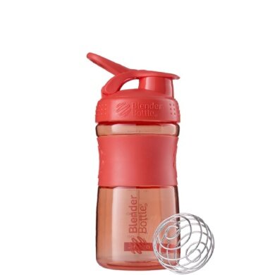 BlenderBottle Trinkflasche Sportmixer Grip 590ml koralle