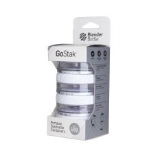 BlenderBottle Behälter GoStak 40ml weiss 4er