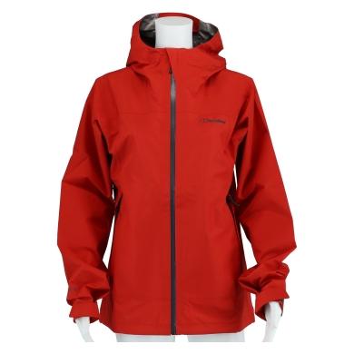 Berghaus Regenjacke Paclite Dynak PZ (Gore-Tex 2‑Lagen, wasserdicht) rot Damen