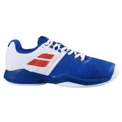 Babolat Tennisschuhe Propulse Blast Indoor/Carpet/Teppich blau/weiss Herren