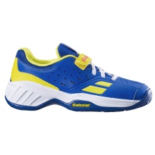 Babolat Tennisschuhe Pulsion Klett Allcourt blau Kids