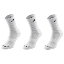 Babolat Sportsocken Crew Classic weiss/blau Kinder - 3 Paar