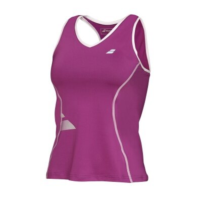 Babolat Tennis-Tank Match Core Crop #16 purlpe Damen