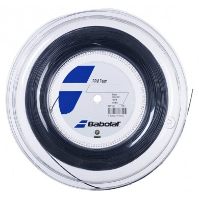 Babolat Tennissaite RPM Team schwarz 200m Rolle