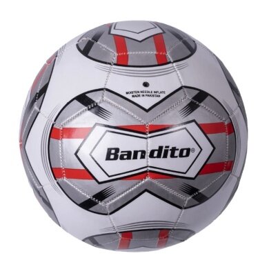 Bandito Fussball - Freizeitball Bomber weiss/grau - 1 Ball