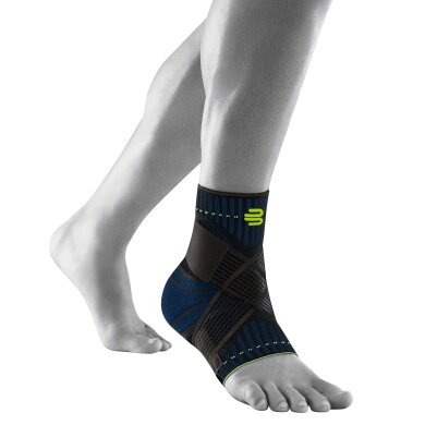 Bauerfeind Sprunggelenkbandage Sports Ankle Support rechts schwarz/blau 1er