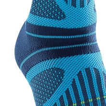 Bauerfeind Sprunggelenkbandage Ankle Support Dynamic blau/lime - 1 Stück