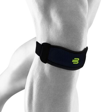 Bauerfeind Patellaband für Knie Sports Knee Strap (individuell einstellbar, leicht, komfortabel und langlebig) schwarz - 1 Stück