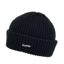 Eisbär Wintermütze (Beanie) Ripp schwarz Herren