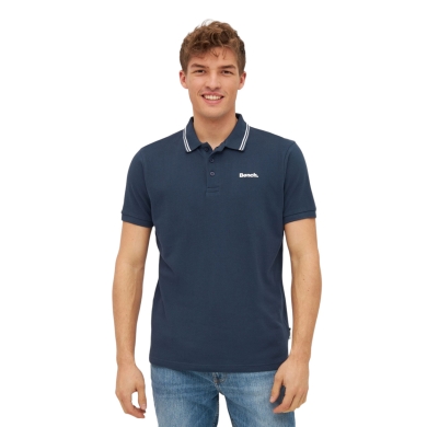 Bench Freizeit-Polo Gruff (100% Baumwolle) navyblau Herren