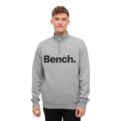 Bench Pullover Plinth (Half-Zip) grau Herren