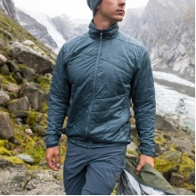 Bergans Isolationsjacke Rabot V2 Hybridjacke (winddicht, wasserabweisend) orionblau Herren