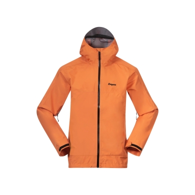 Bergans Ganzjahresjacke Vaagaa Light 3L Shell (wind- und wasserdicht, leicht, 3-Lagen) orange Herren