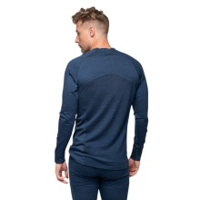 Bergans Langarmshirt Pure Merino (Merinowolle) Unterwäsche navyblau Herren