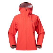 Bergans Softshelljacke Essentials 2.5L Shell (Regenjacke, wasserdicht, winddicht) rot Damen