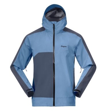 Bergans Softshelljacke Vaagaa 3L Shell (Hardshelljacke, wasserdicht, winddicht) graniteblau/moonblau Herren