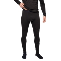 Bergans Unterziehhose Tight Pure Merino (100% Merinowolle) lang Unterwäsche schwarz Herren