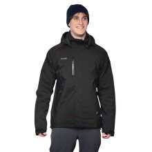 Bergans Wanderjacke Flya Insulated (wasserdicht, winddicht) schwarz Herren