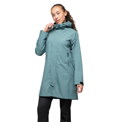 Bergans Softshellmantel Urban 2L Shell Coat (wasserdicht) blau/sage grau Damen