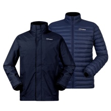 Berghaus Winterjacke Hillwalker 2.0 HL 3in1 GTX (wasserdicht) dunkelblau Herren