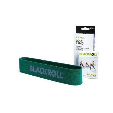 Blackroll Fitnessband Loop Band grün - mittel -