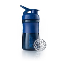 BlenderBottle Trinkflasche Sportmixer Grip 590ml navy