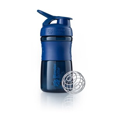 BlenderBottle Trinkflasche Sportmixer Grip 590ml navy