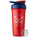 BlenderBottle Trinkflasche Strada Thermo Edelstahl Spider Man 710ml rot