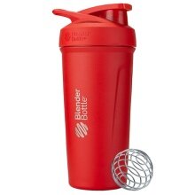 BlenderBottle Trinkflasche Strada Thermo Edelstahl 710ml rot