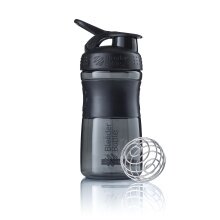 BlenderBottle Trinkflasche Sportmixer Grip 590ml schwarz/schwarz