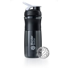 BlenderBottle Trinkflasche Sportmixer Grip Black Fashion 820ml schwarz/weiss