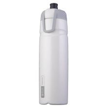 BlenderBottle Trinkflasche Halex Sports (leichte zugängliche, breite Öffnung, Squeeze-Funktion) 940ml weiss