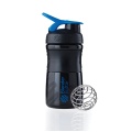 BlenderBottle Trinkflasche Sportmixer Grip 590ml schwarz/blau