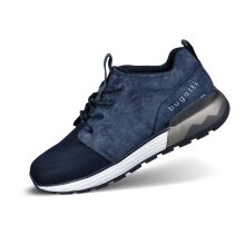 Bugatti Sneaker Plasmax (textiles Obermaterial) blau Herren